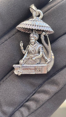 925 Silver Vahanvati Sikotar Mata Pendant