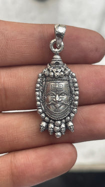 925 Silver Mahakal Pendant | Lord Shiva Devotional Locket