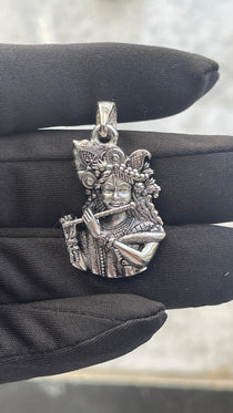 Premium Hare Krishna pendant for temple wear