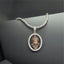 925 silver Hanumanji face pendant front view