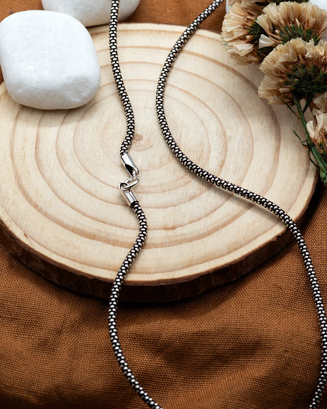 925 Silver Chain | Popcorn Chain Main image