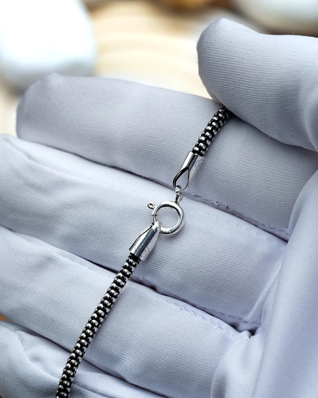 925 Silver Chain | Popcorn Chain