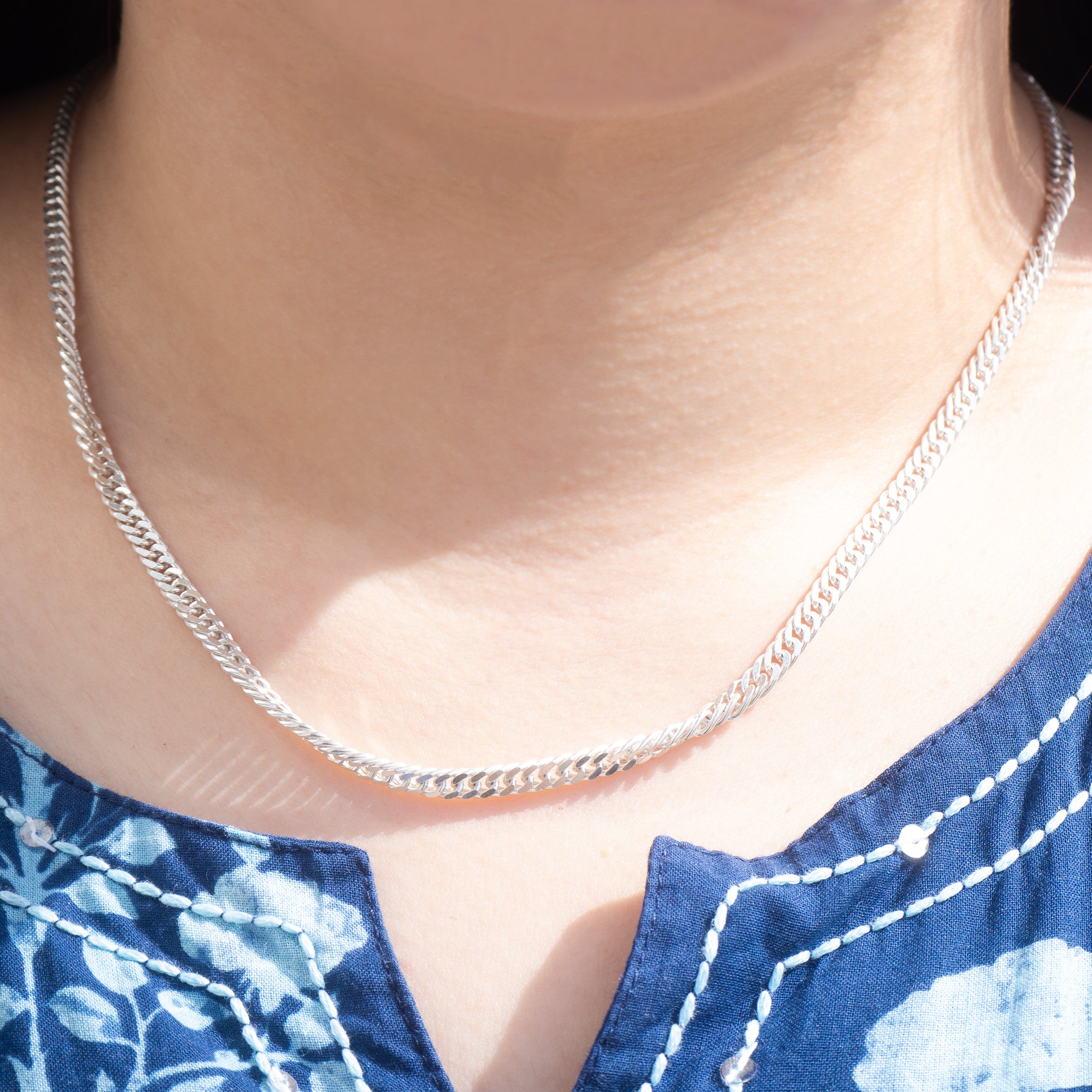 925 Silver Chain | Cuban Link Chain Secondary image